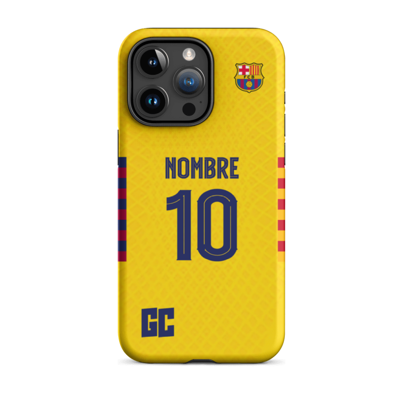 Funda personalizada FC Barcelona cuarta equipación