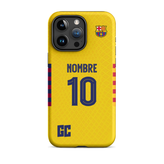 Funda personalizada FC Barcelona cuarta equipación