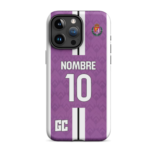 Funda personalizada Valladolid primera equipación