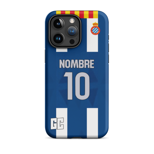 Funda personalizada Espanyol primera equipación