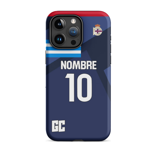 Funda personalizada Deportivo segunda equipación