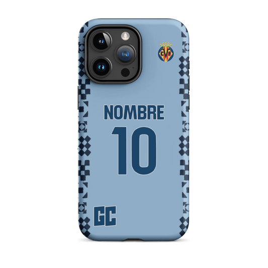 Funda personalizada Villarreal segunda equipación