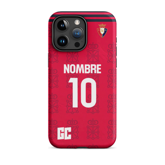 Funda personalizada Osasuna primera equipación