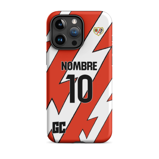 Funda personalizada Rayo Vallecano segunda equipación