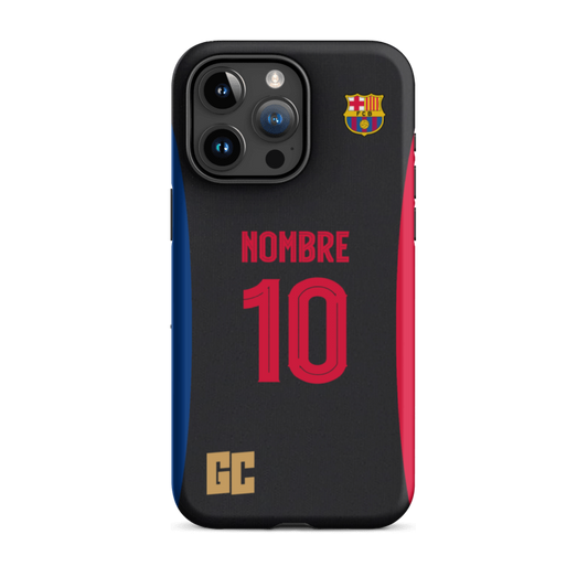 Funda personalizada FC Barcelona segunda equipación