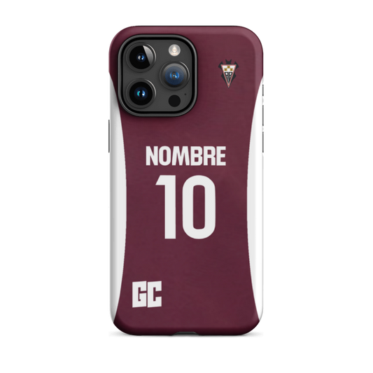 Funda personalizada Albacete segunda equipación