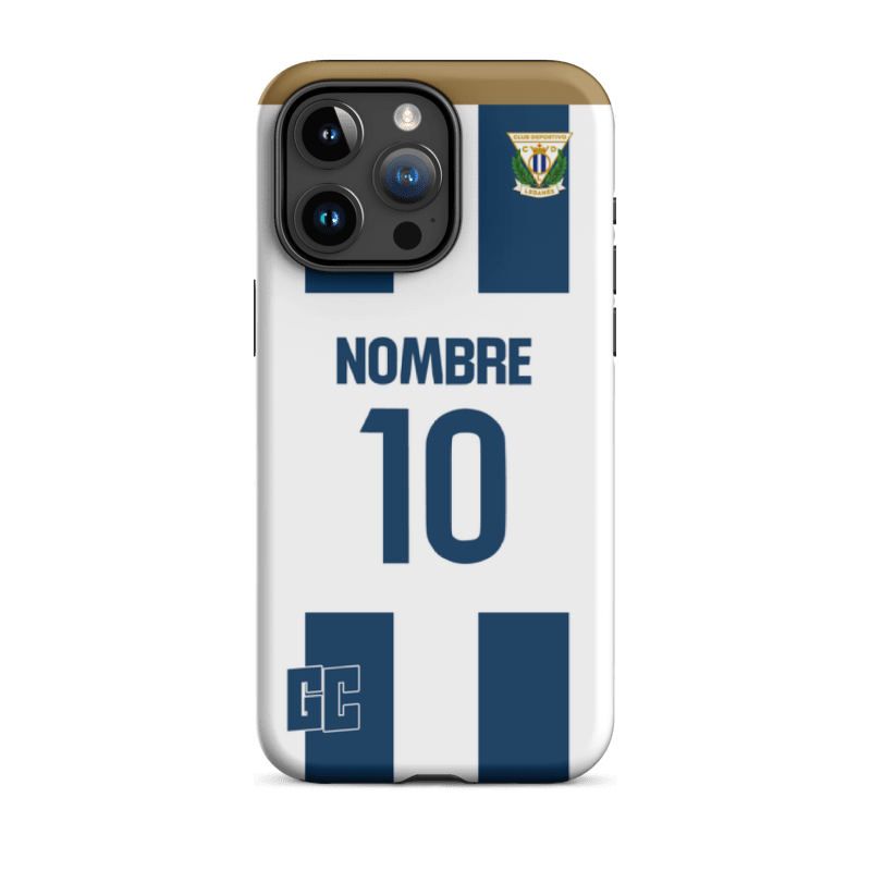 Funda personalizada Leganés primera equipación