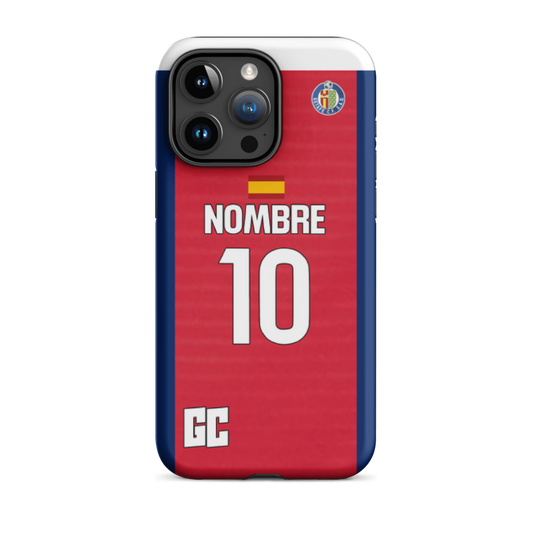 Funda personalizada Getafe segunda equipación