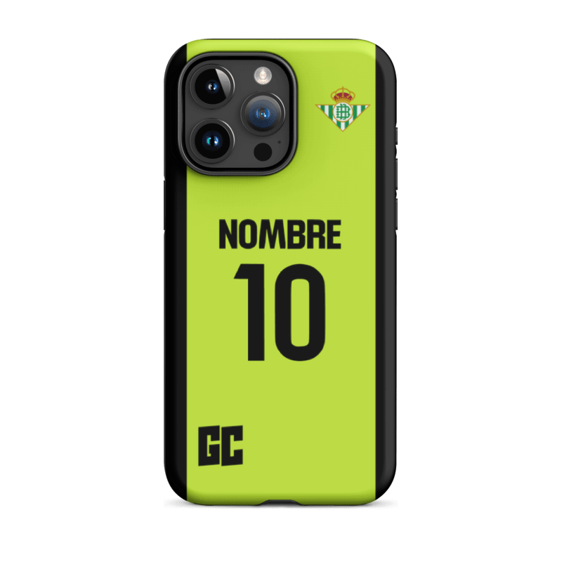 Funda personalizada Betis segunda equipación